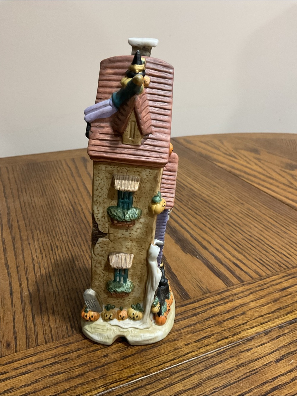 Halloween Tall Haunted House Ceramic Village Set - Picture 9 of 16